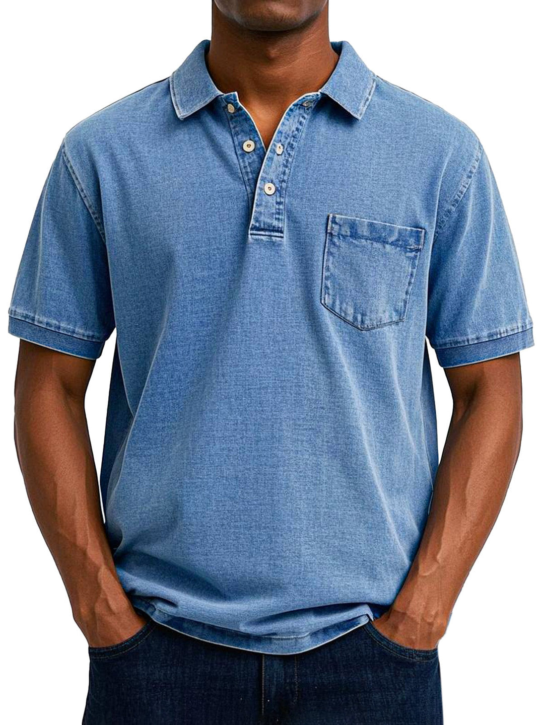 Elven™  - Chemise Polo Vintage Décontractée pour Homme