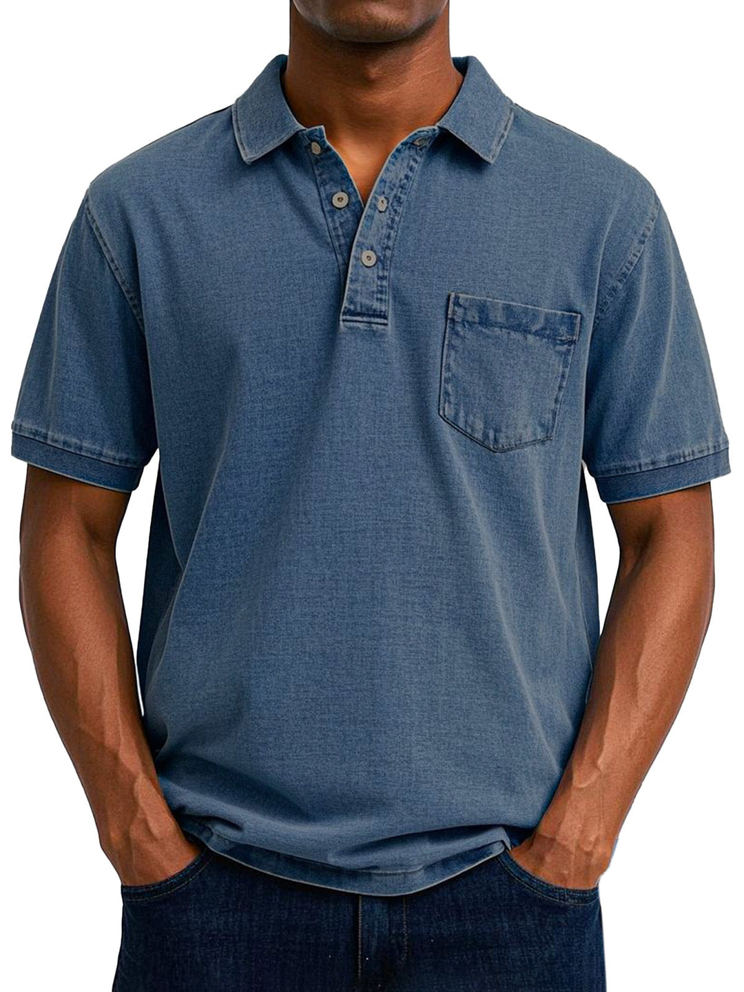 Elven™  - Chemise Polo Vintage Décontractée pour Homme