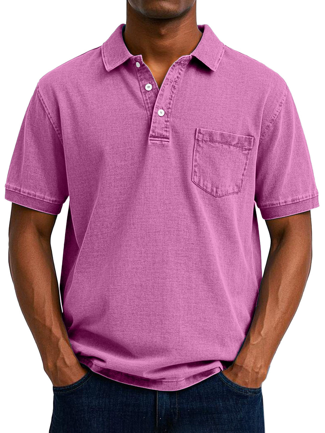 Elven™  - Chemise Polo Vintage Décontractée pour Homme