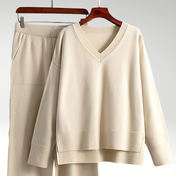 Elven™ | Luxe V-Neck Two Piece Set