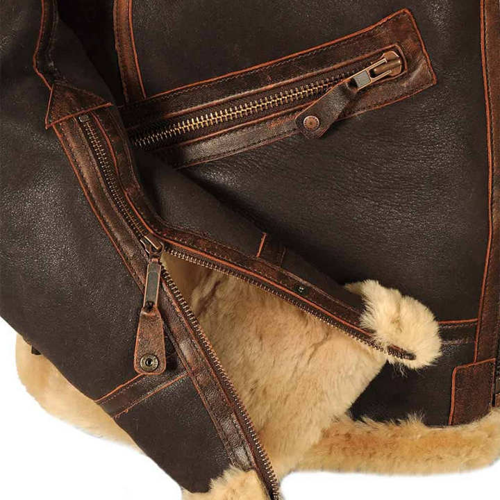 Savrani™ | Veste aviateur chaude