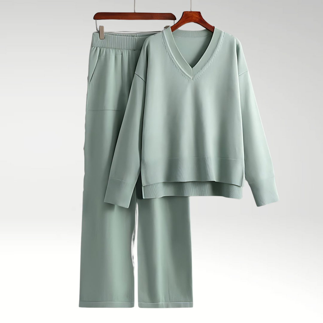Elven™ | Luxe Ensemble deux pièces col V