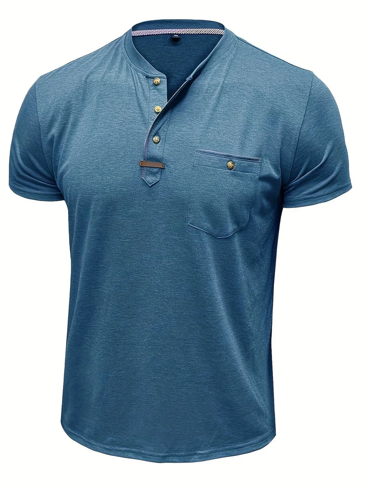 Elven™ | T-shirt col rond élégant avec poche