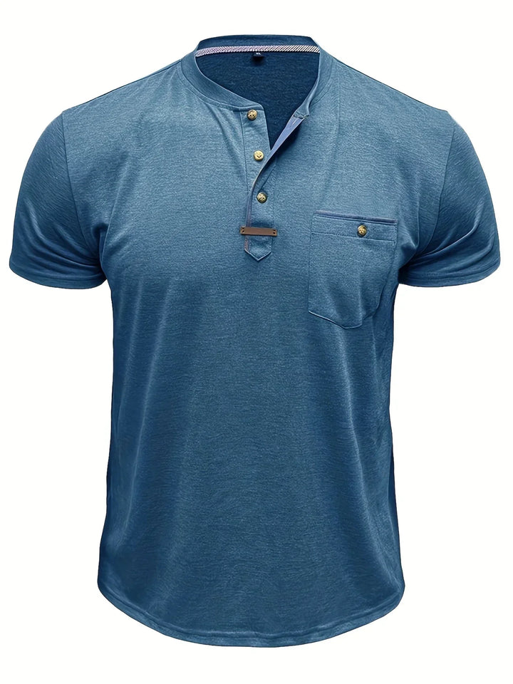 Elven™ | T-shirt col rond élégant avec poche
