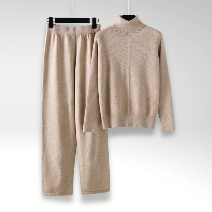 Elven™ | Ensemble deux pièces Lounge en tricot torsadé