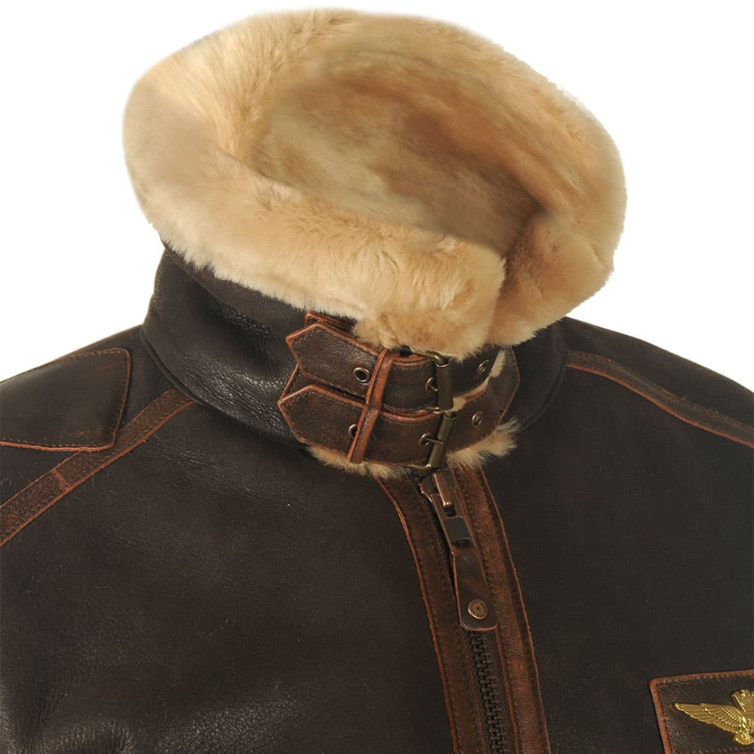 Savrani™ | Veste aviateur chaude
