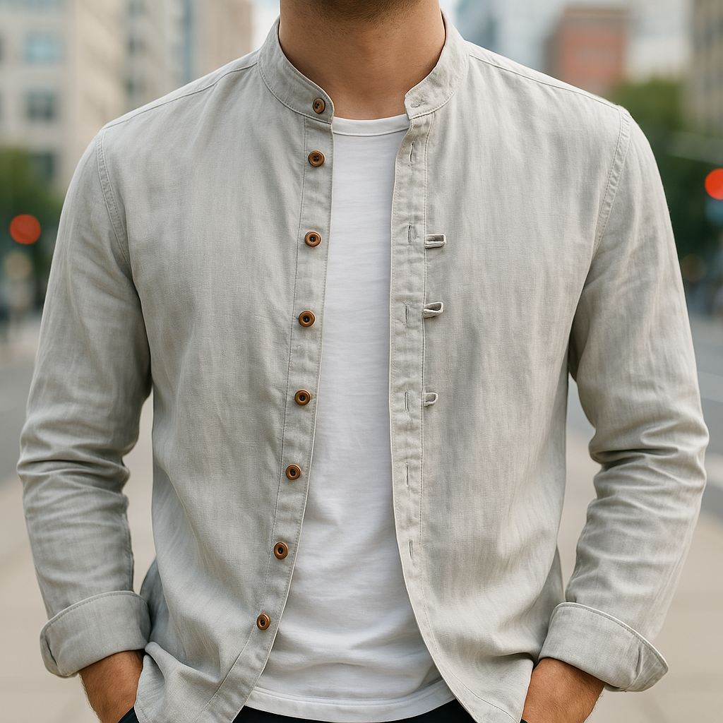 ELVEN PARIS | CHEMISE EN LIN ET COTON