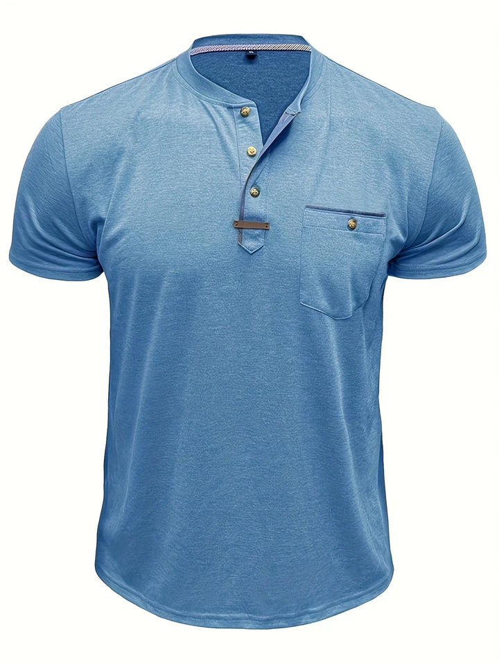 Elven™ | T-shirt col rond élégant avec poche