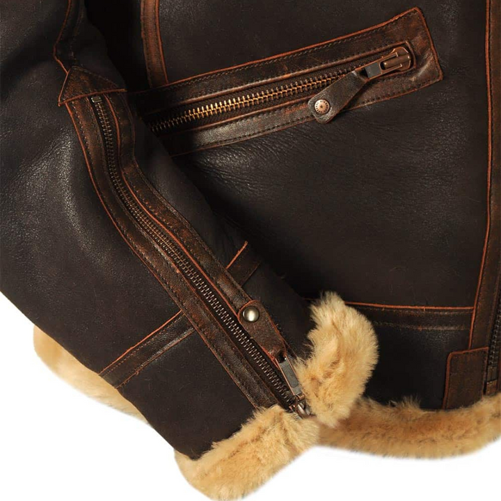 Savrani™ | Veste aviateur chaude