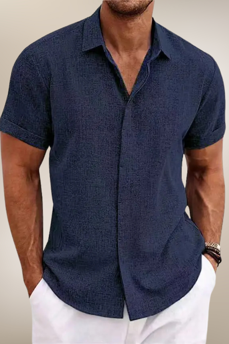 Léon – Chemise en lin d'été