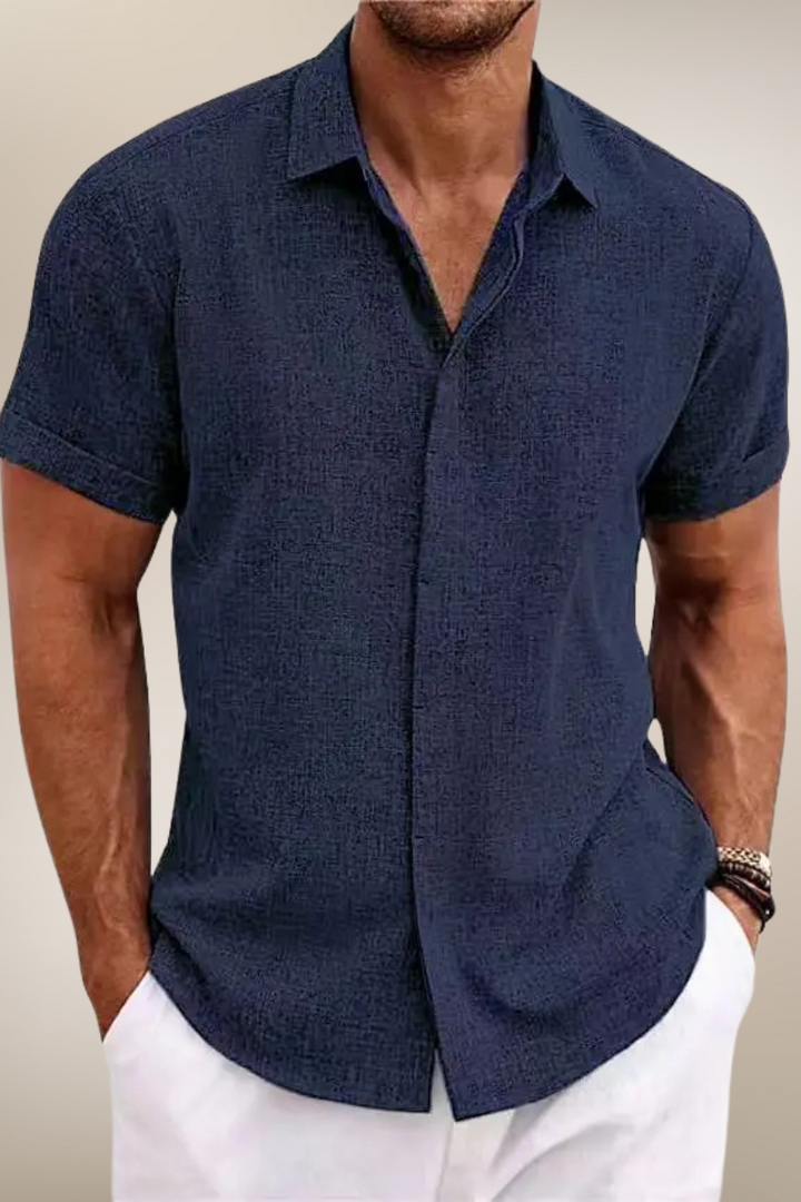 Léon – Chemise en lin d'été