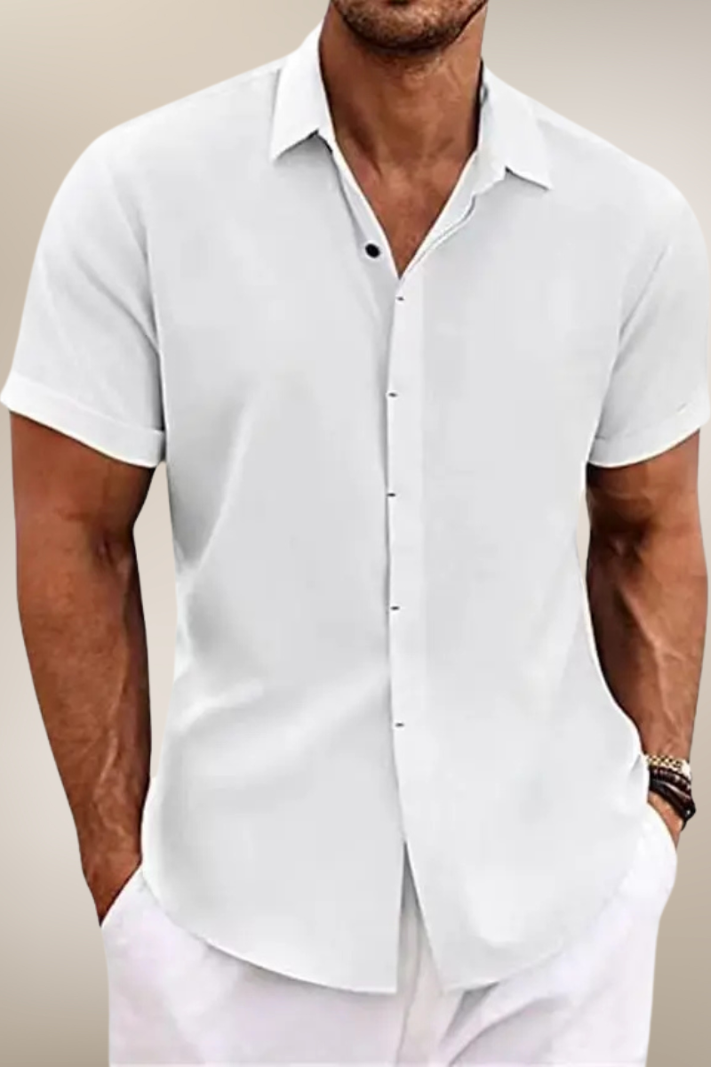 Léon – Chemise en lin d'été