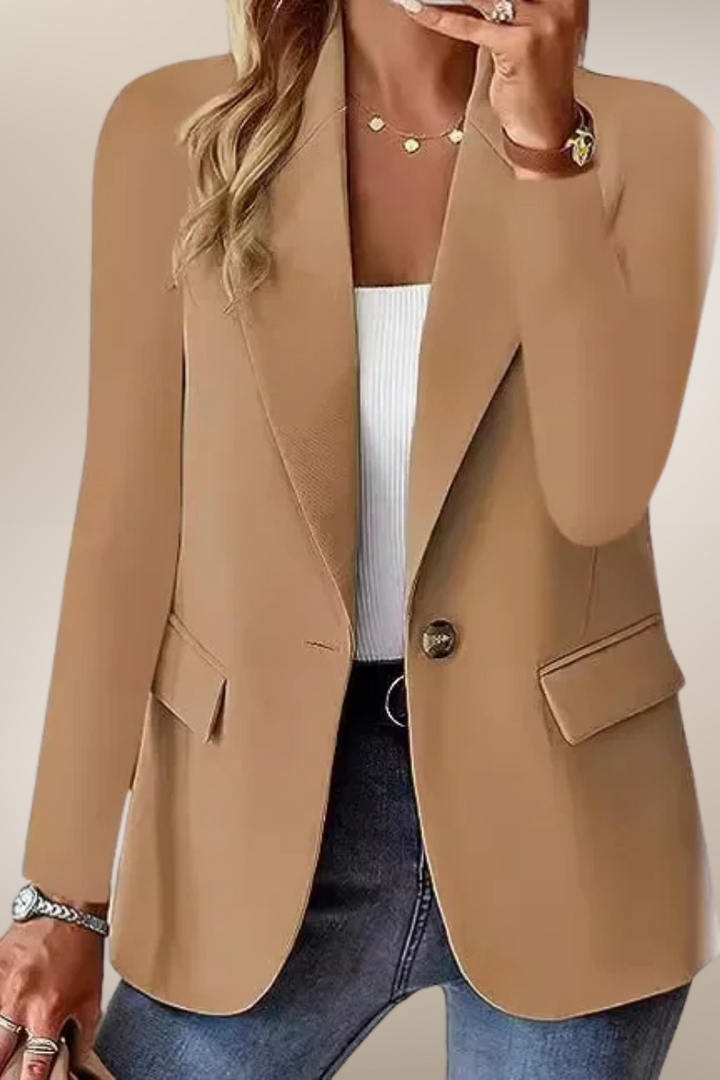 Camille – Blazer chic à bouton