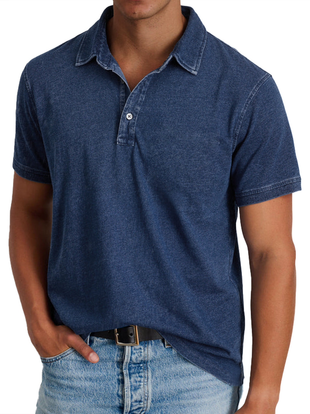 Elven™ - Polo avec collier pour hommes