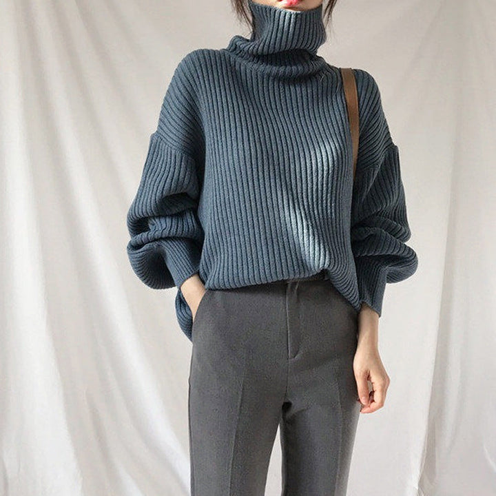 Elven™ | Luxe Pull à col roulé et à manches ballon