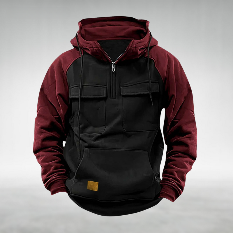William | Hoodie d’hiver chaud – coupe confortable pour homme