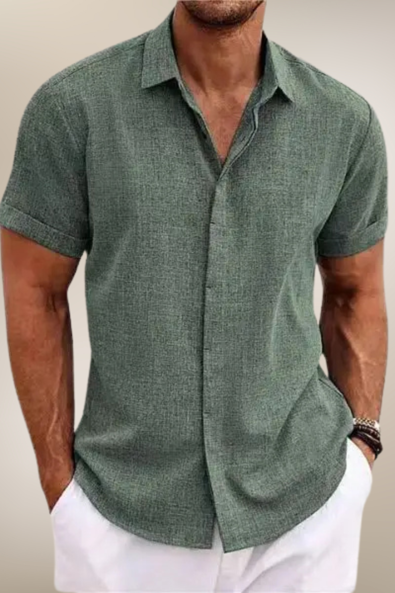 Léon – Chemise en lin d'été