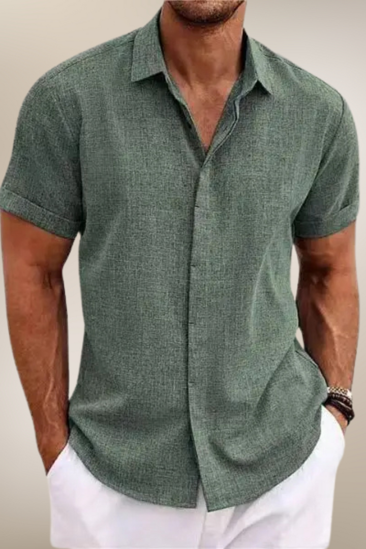 Léon – Chemise en lin d'été