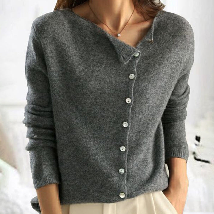 Elven™ | Cardigan classique en maille boutonnée