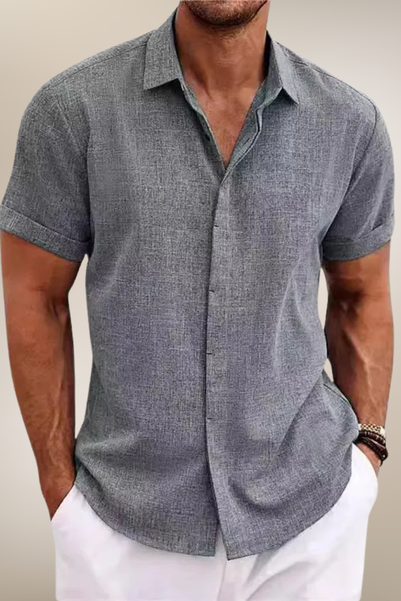 Léon – Chemise en lin d'été