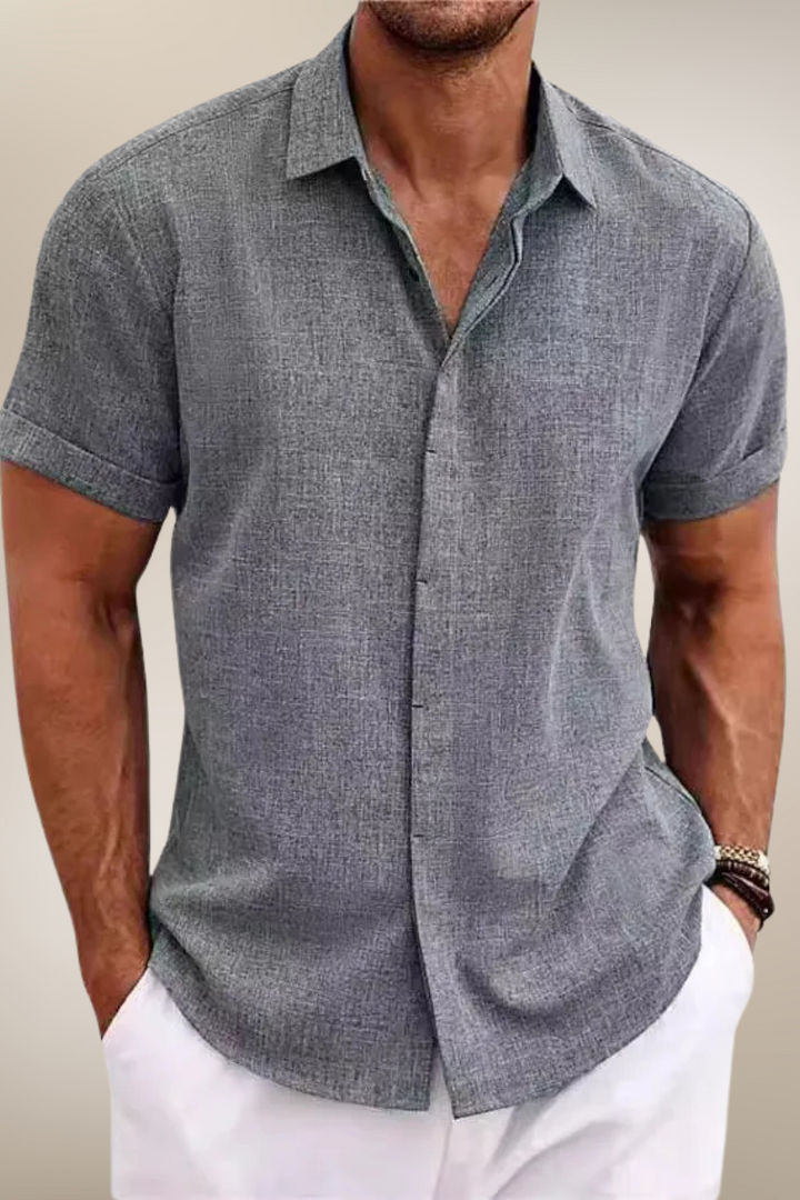 Léon – Chemise en lin d'été