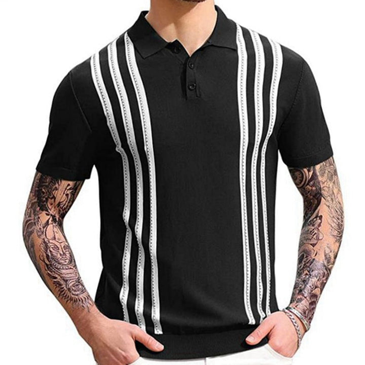 Elven™ | Polo décontracté rayé
