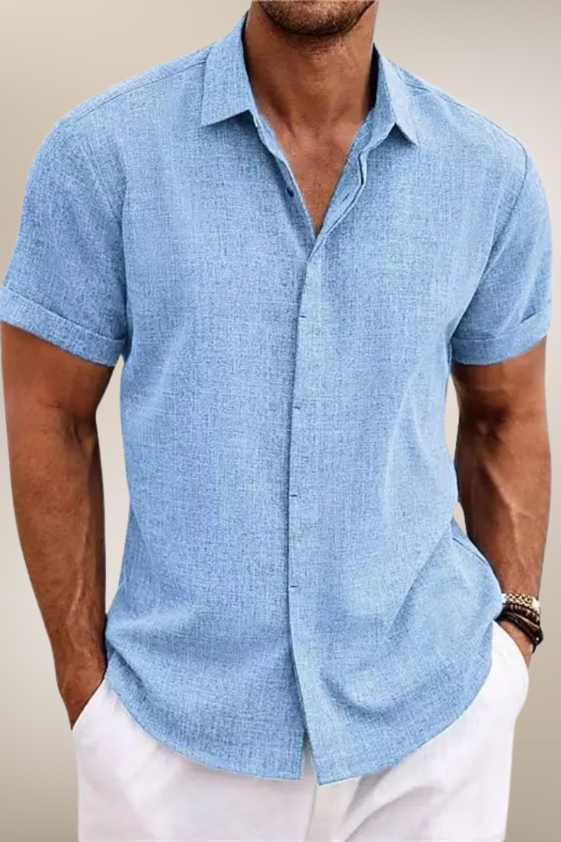 Léon – Chemise en lin d'été