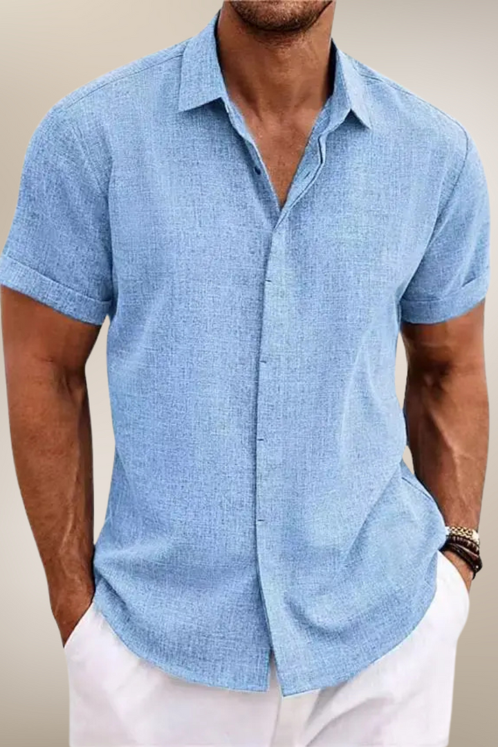 Léon – Chemise en lin d'été