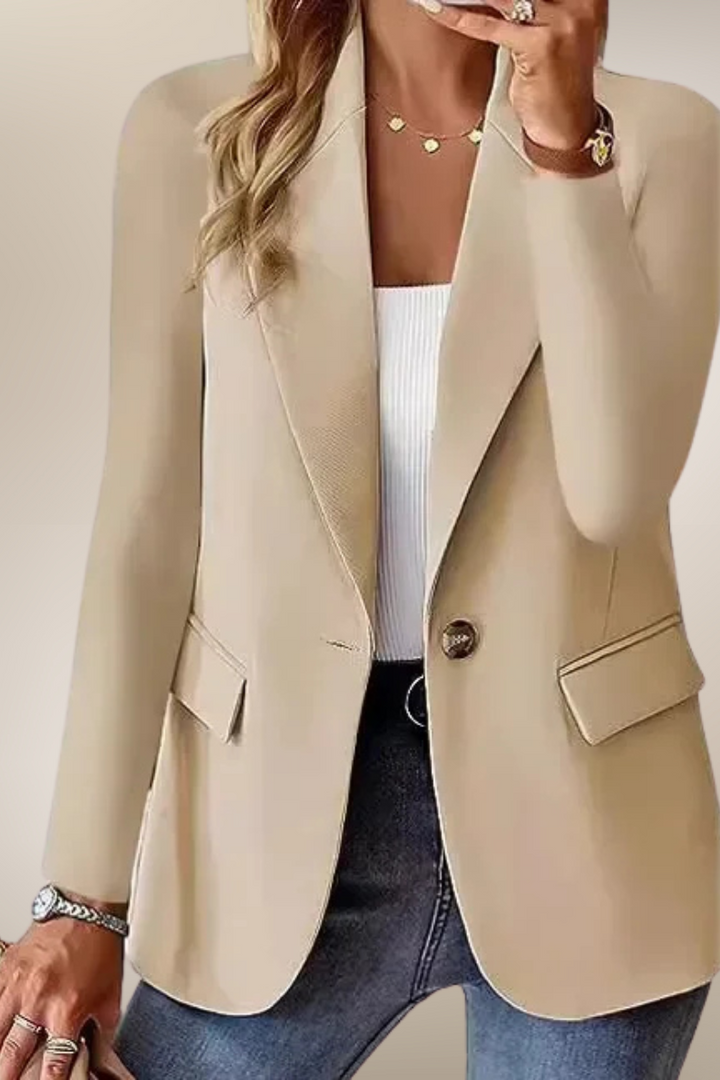 Camille – Blazer chic à bouton