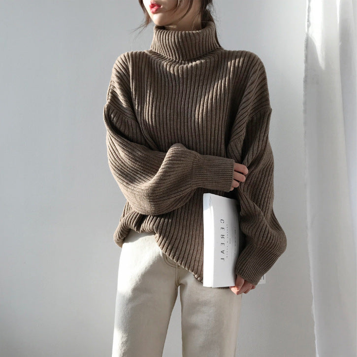 Elven™ | Luxe Pull à col roulé et à manches ballon