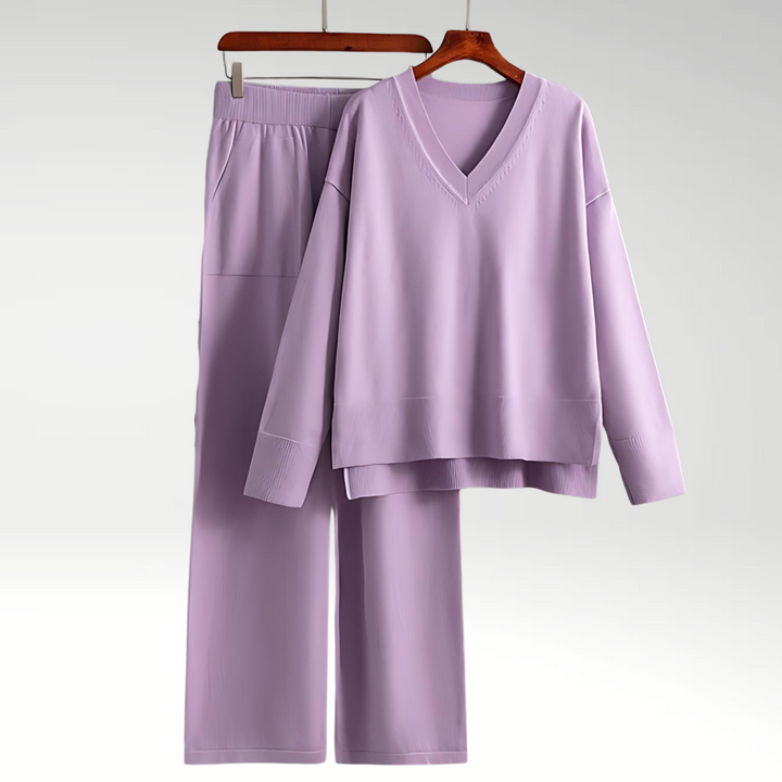 Elven™ | Luxe Ensemble deux pièces col V