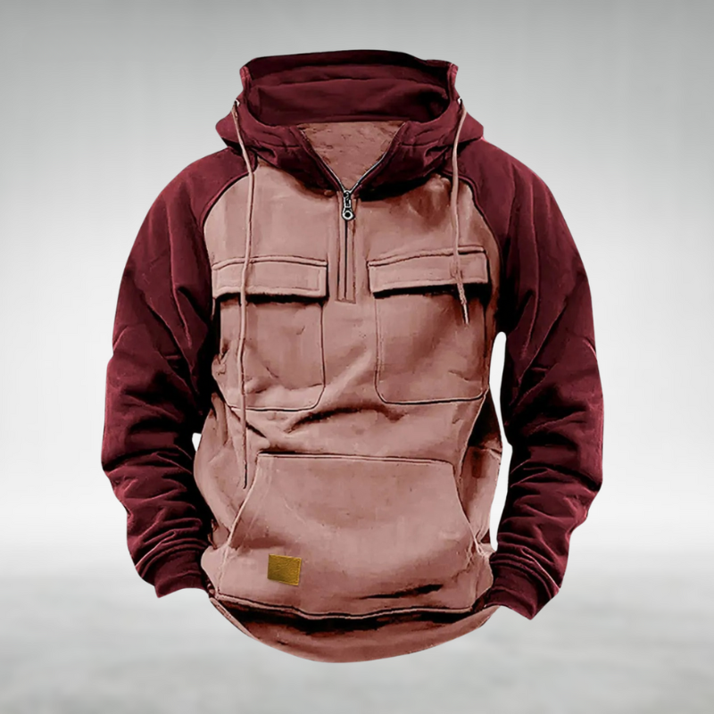 William | Hoodie d’hiver chaud – coupe confortable pour homme