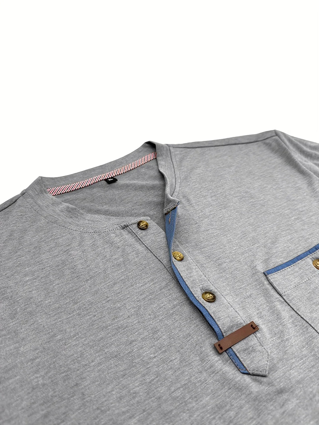 Elven™ | T-shirt col rond élégant avec poche