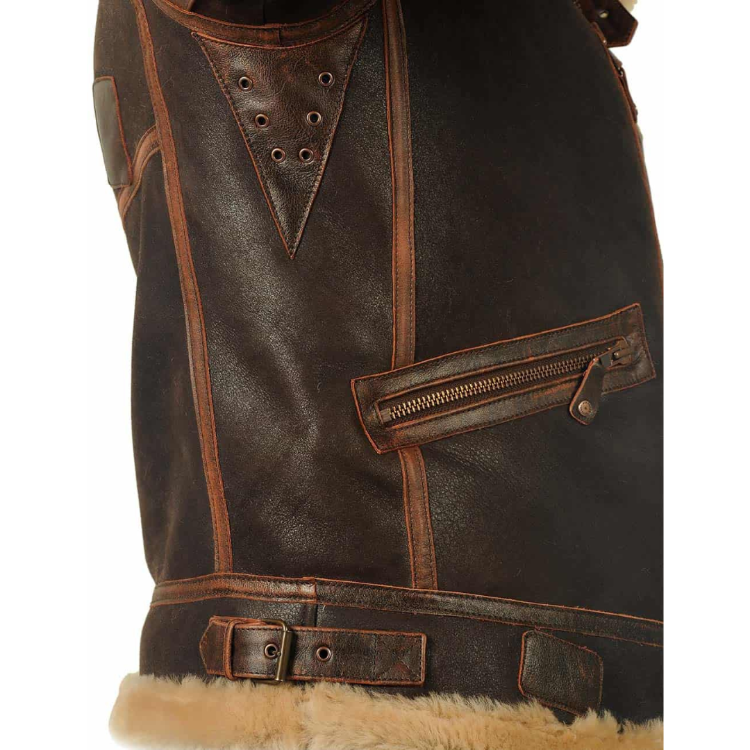 Savrani™ | Veste aviateur chaude