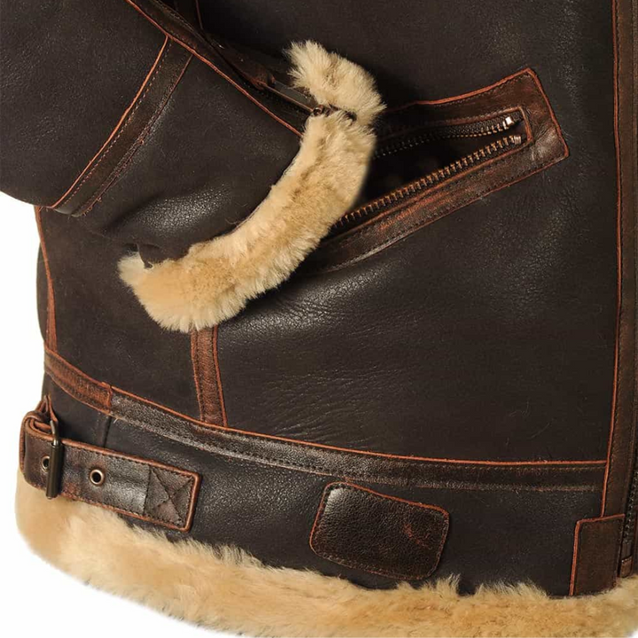 Savrani™ | Veste aviateur chaude