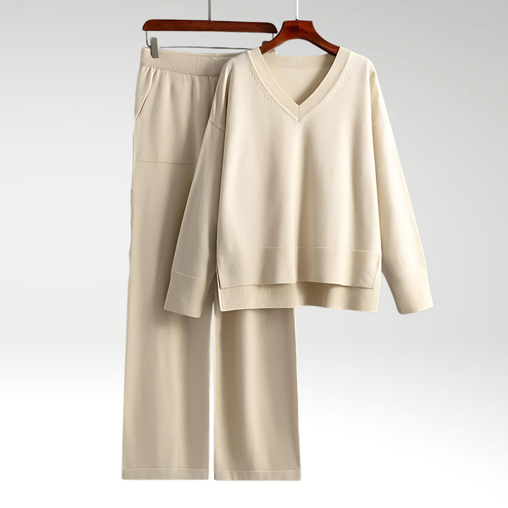 Elven™ | Luxe Ensemble deux pièces col V
