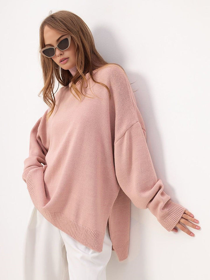 Elven™ | Pull avec fente surdimensionnée