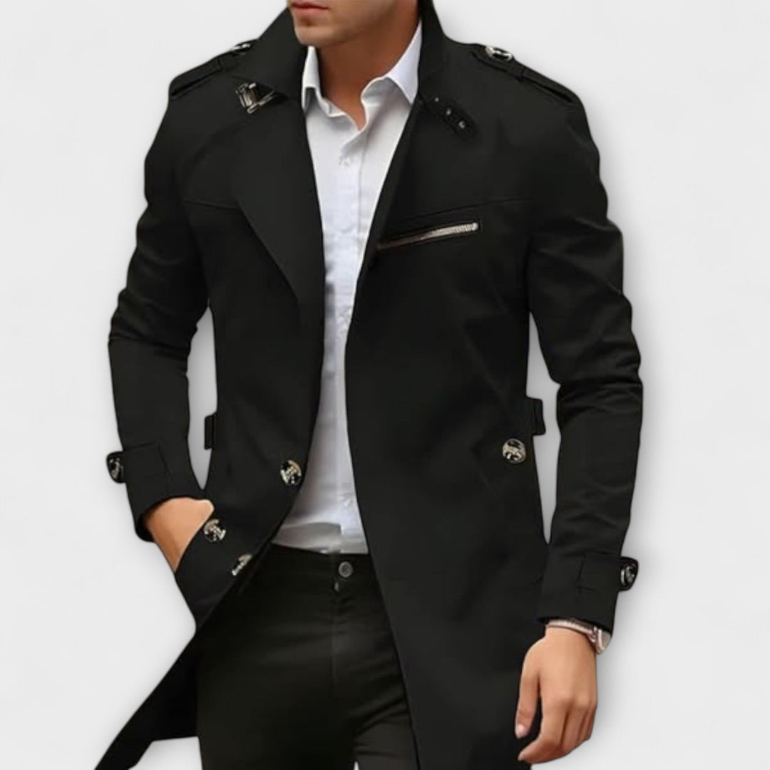 Henri™ | Trenchcoat en coton raffiné