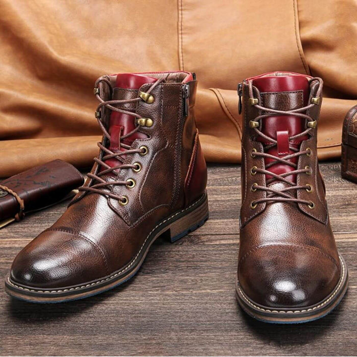 Samuel | Bottes Oxford en cuir haut de gamme