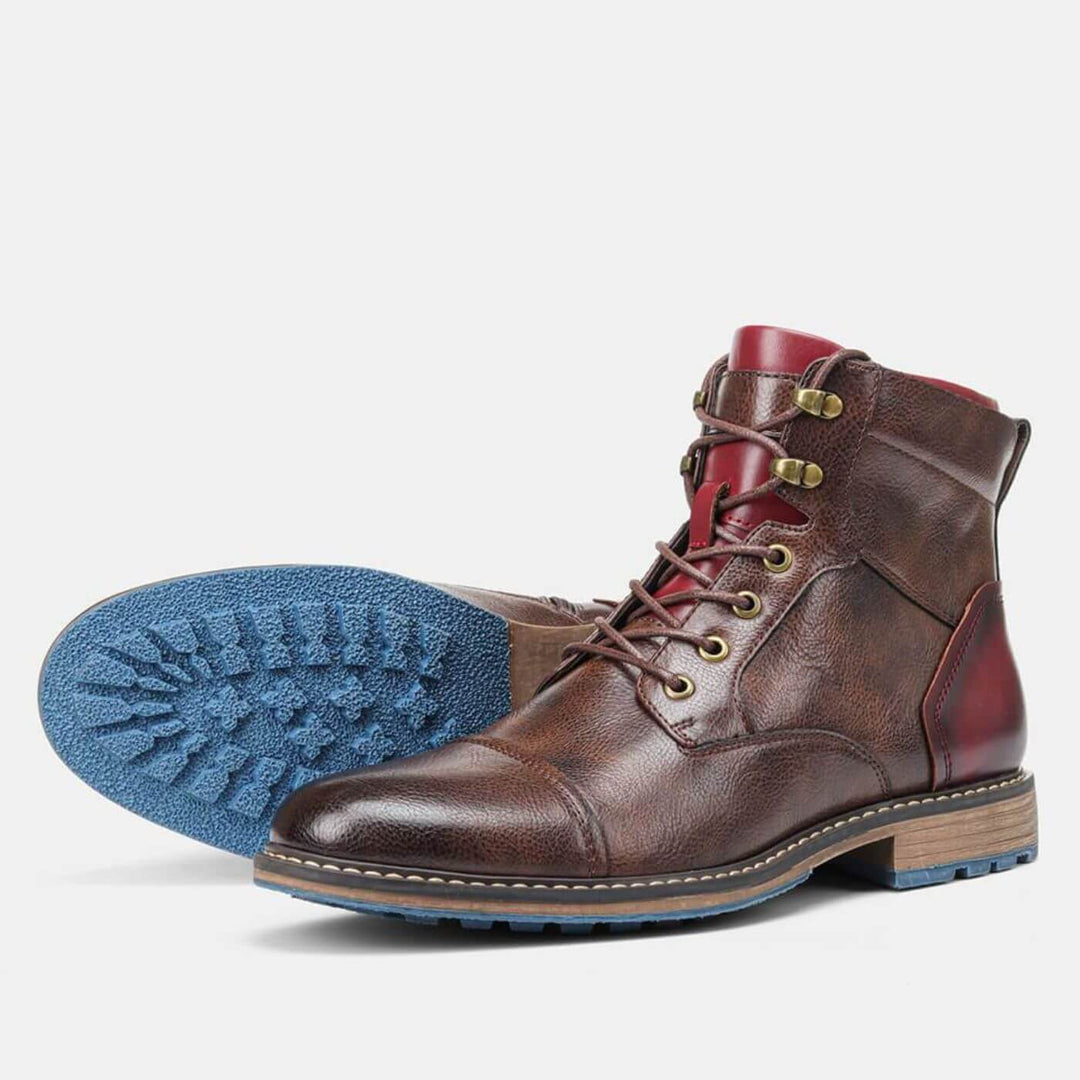 Samuel | Bottes Oxford en cuir haut de gamme