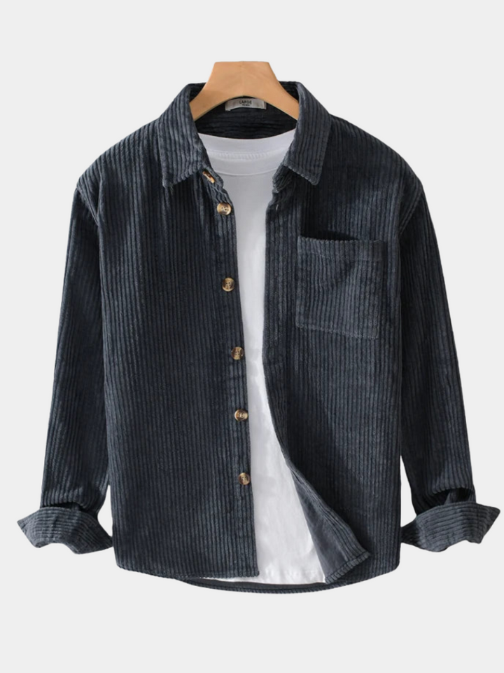 ELVEN PARIS | CHEMISE EN VELOURS CÔTELÉ