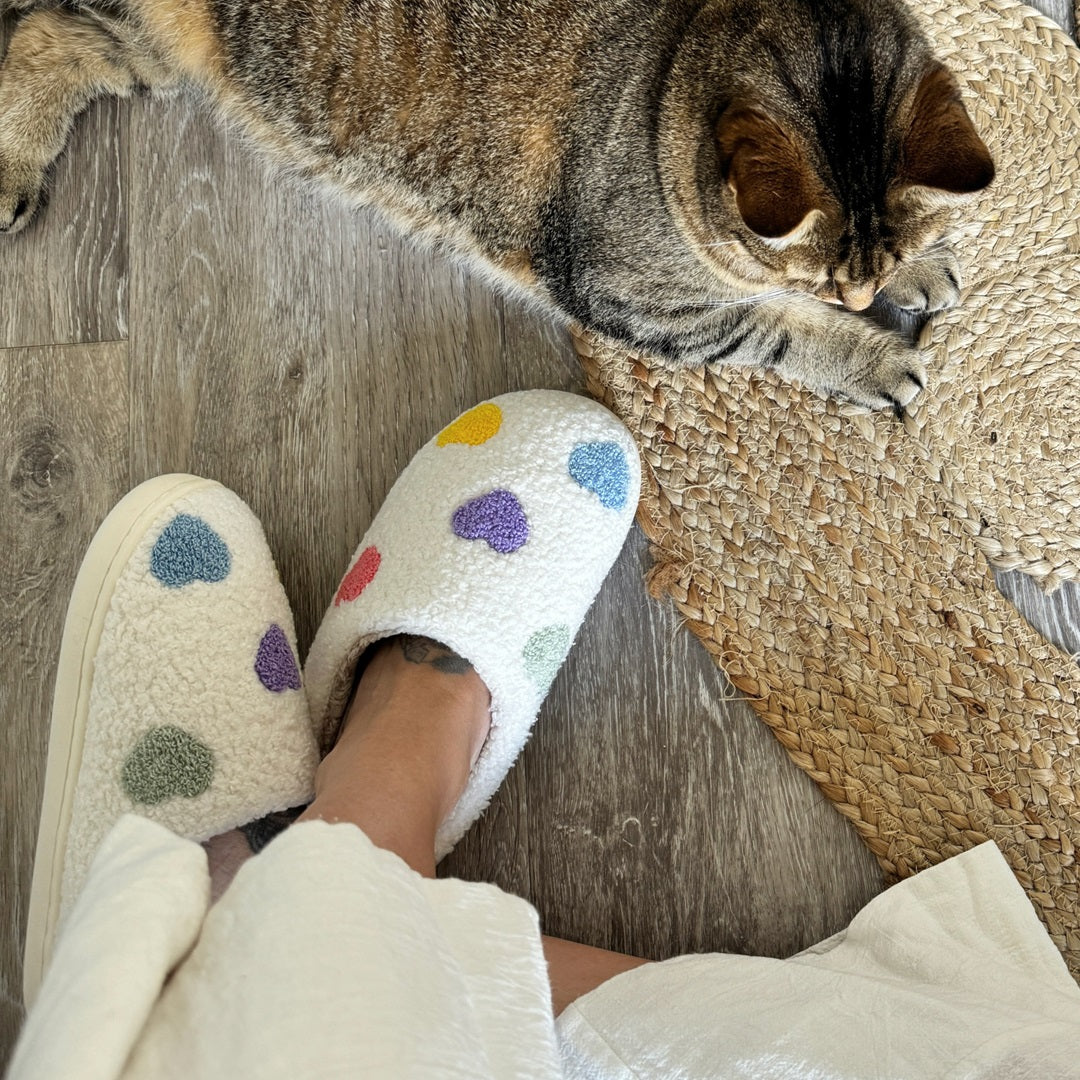 Elven™ | Colourful Heart Slippers