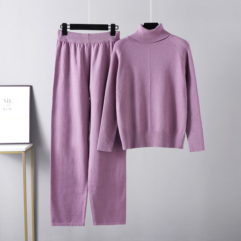 Elven™ | Ensemble deux pièces Lounge en tricot torsadé