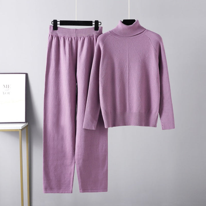 Elven™ | Ensemble deux pièces Lounge en tricot torsadé