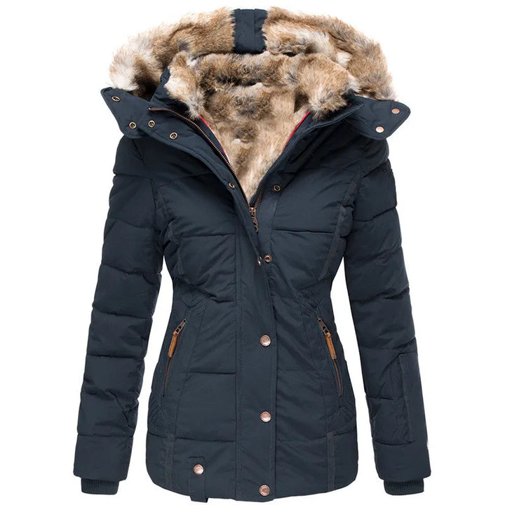 Elven™ | Manteau d'hiver chaud avec doublure en fourrure