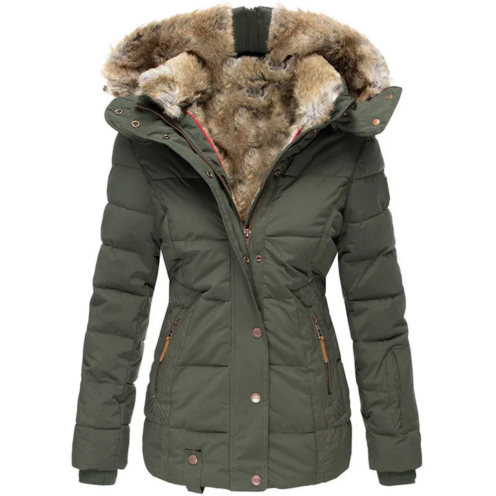 Elven™ | Manteau d'hiver chaud avec doublure en fourrure