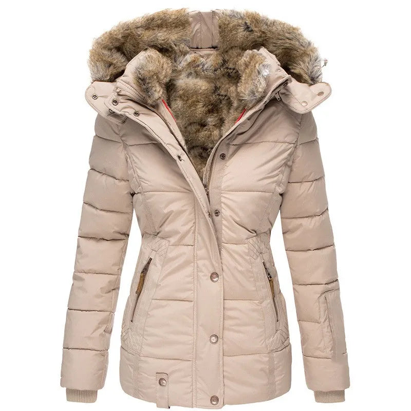 Elven™ | Manteau d'hiver chaud avec doublure en fourrure