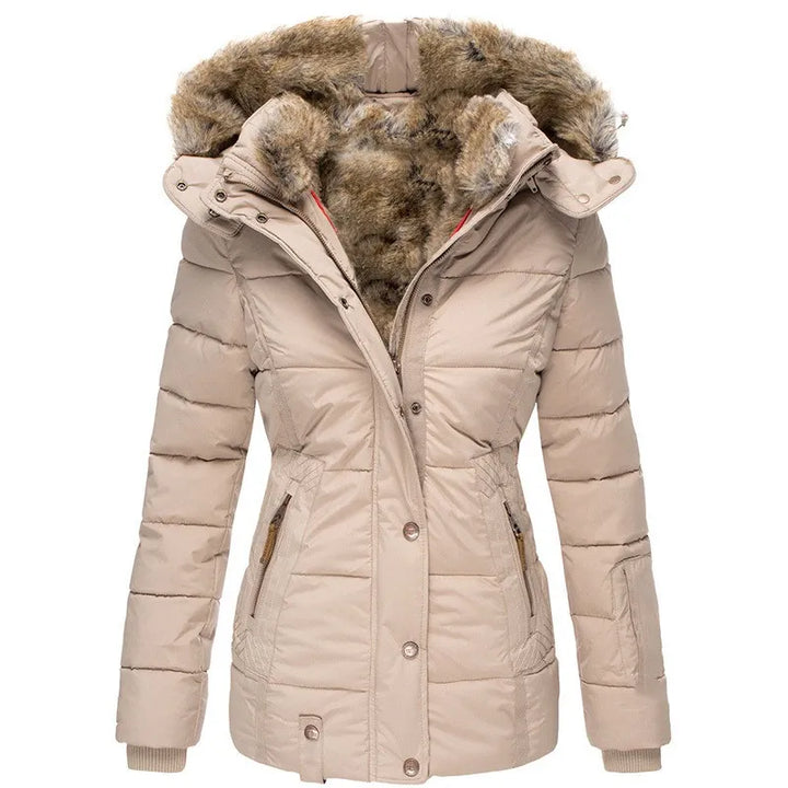 Elven™ | Manteau d'hiver chaud avec doublure en fourrure