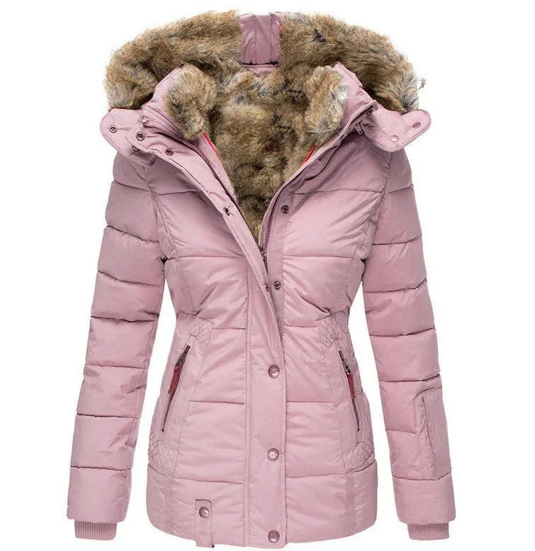 Elven™ | Manteau d'hiver chaud avec doublure en fourrure