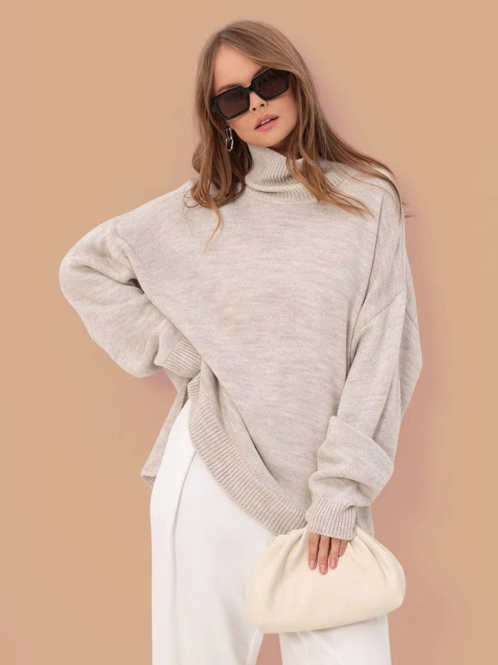 Elven™ | Pull avec fente surdimensionnée
